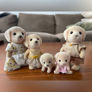 Calico critters lab family